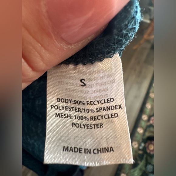 Realtree Aspect Mens Blue Camo Long Sleeve Performance Fishing Shirt Small - Picture 7 of 7